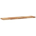 vidaXL Étagères flottantes 2 Pièces 160x30x4 cm acacia massif à l'huile