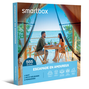 SMARTBOX - Coffret Cadeau Escapade en amoureux -  Séjour