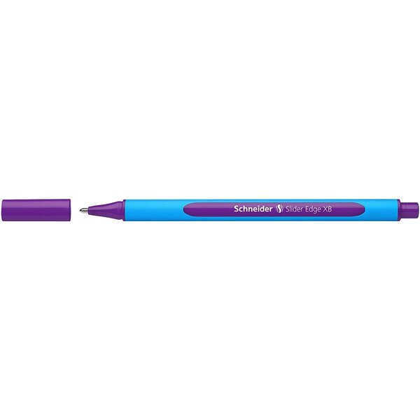 Stylo à bille Slider Edge Pointe Extra Large violet x 10 SCHNEIDER