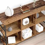 vidaXL Buffet Marron 102 x 32 x 73.5 cm Bois d'ingénierie