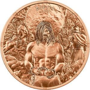 Monnaie LOSS Bödvar Saga 1 Oz Or 1 Mark Germania 2026 (PRÉCOMMANDE)