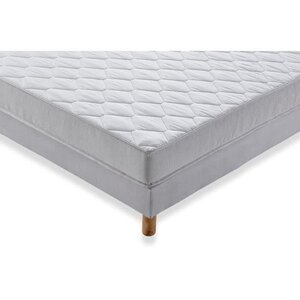 Ensemble sommier + Matelas mousse ferme 5 zones 140 x 190 + 15 cm