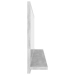 Miroir de salle de bain 90 x 10 5 x 37 cm aggloméré gris 02_0006946