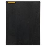 vidaXL Armoire murale de salle de bain noir bois d'ingénierie