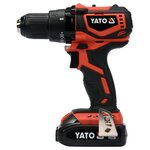 YATO Perceuse à percussion sans balais avec batterie 2 0Ah 18V 42Nm