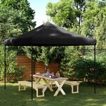 vidaXL Tente de fête 292 x 292 x 315 cm Noir Tissu Oxford