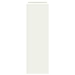 vidaXL Support de Plante 2 Pièces Blanc 24 x 24 x 75 cm Acier