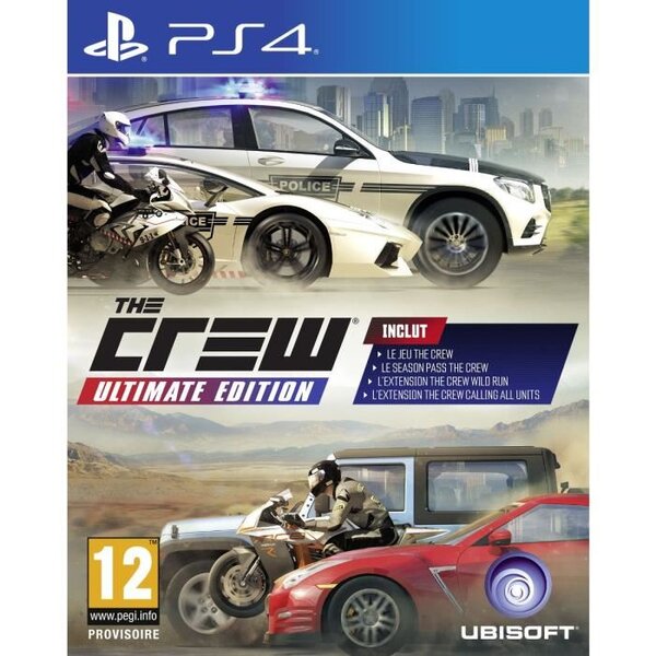 Ubisoft the crew ultimate ps4