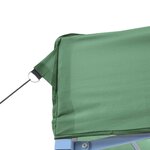 vidaXL Tente de fête 292 x 580 x 315 cm Vert Tissu Oxford