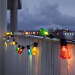 Konstsmide guirlande lumineuse avec 20 ampoules ovales multicolore