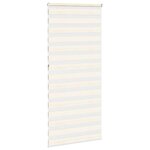 vidaXL Store zèbre beige marbré largeur du tissu 90 9 cm polyester