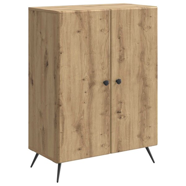 vidaXL Buffet Chêne artisanal 66 x 34 5 x 90 cm Bois d'ingénierie