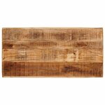 vidaXL Tables gigognes 3 Pièces bois de manguier massif