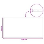 vidaXL Couverture de piscine solaire de haute qualité