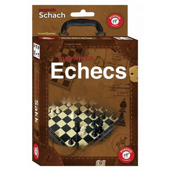 Jeu d echecs magnétiques en plastique
