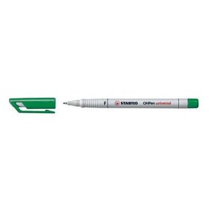 Feutre pour films OHPen universal, soluble, vert STABILO