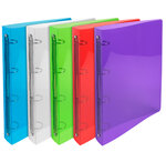 Classeur PP 4anx-30 A4+ CRYSTAL COLOURS x 20 EXACOMPTA