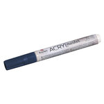 Crayon - feutre acrylique  bleu royal  Pointe ronde 2 - 4mm  avec soupape