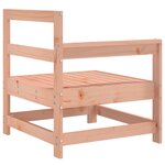 vidaXL Canapé d'angle de jardin bois massif douglas