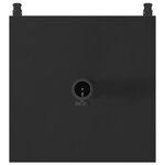 vidaXL Socles de parasol d'extérieur Noir 45 x 45 x 32 cm Acier  béton