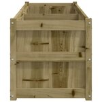 vidaXL Jardinière 180x50x50 cm bois de pin imprégné