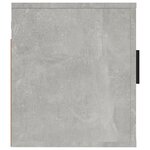 vidaXL Meubles TV muraux 2 Pièces Gris béton 40x34 5x40 cm