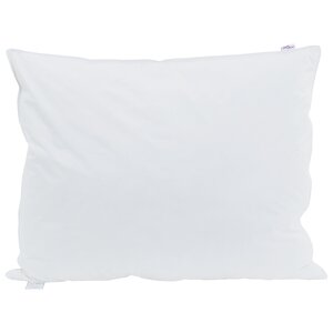 vidaXL Oreillers 2 Pièces Blanc 50 x 75 cm 130gsm 100  coton