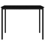 vidaXL Table de salle à manger / Table de repas Bois d'ingénierie