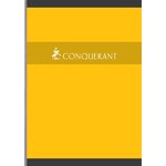 Cahier broché A4 192 pages 70g quadrillé 5x5 coloris aléatoires CONQUÉRANT