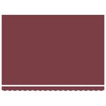 vidaXL Auvent rétractable électrique Rouge bordeaux 5 x 3 m