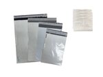 Kit emballage colis express - lot de 40 pochettes plastiques (10 pochettes x 4 formats)