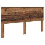 vidaXL Tête de lit Bois Ancien 200 cm Bois d'ingénierie