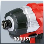 Einhell perceuse à percussion sans fil te-ci 18 li brushless-solo 18v