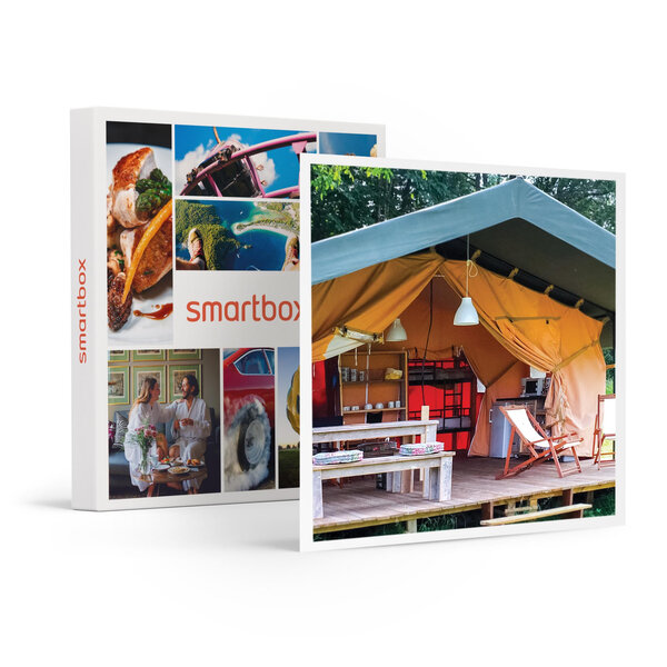 SMARTBOX - Coffret Cadeau Escapade en famille de 2 jours dans la nature en tente Safari Lodge -  Séjour