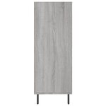 vidaXL Armoire à étagères sonoma gris 69 5x32 5x90cm bois d'ingénierie