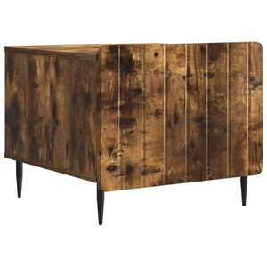 vidaXL Table basse Chêne fumé 49 x 50 x 42 cm Bois d'ingénierie