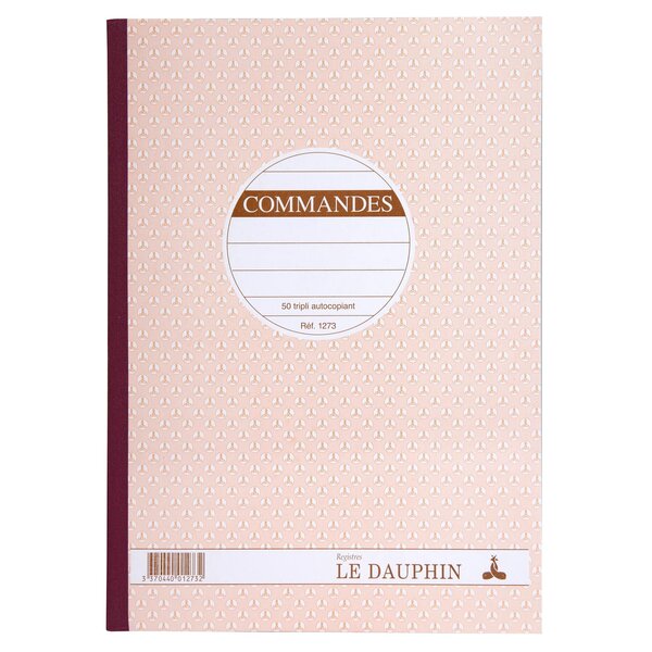 Manifold Autocopiant 297x210 Commandes 50 Tripli - Avoine - X 5 - Le Dauphin