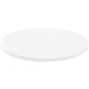 Support rond en mousse blanc 50 cm