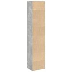vidaXL Bibliothèque gris béton 40x30x189 cm bois d'ingénierie