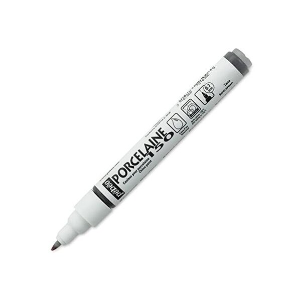 Feutre Pour Céramique À Pointe Fine - Terre - 0 7 Mm PÉBÉO