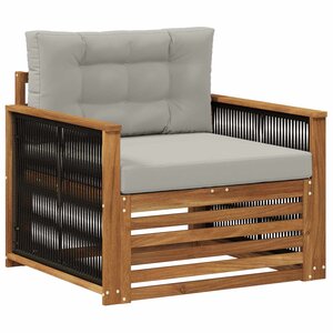 vidaXL Sofa de milieu extérieur Naturel
