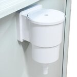 vidaXL Piscine ovale avec parois en acier 610x360x120 cm Blanc