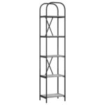 vidaXL Étagère Gris Sonoma 40 x 30 x 183 cm Bois d'ingénierie