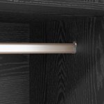 vidaXL Armoire Chêne noir 50 x 50 x 200 cm Bois d'ingénierie