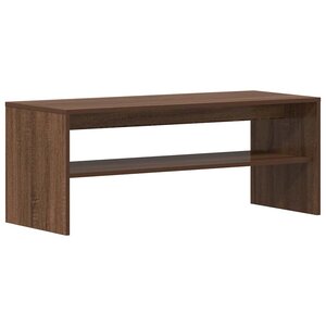 vidaXL Meuble TV Chêne marron 100x40x40 cm Bois d'ingénierie