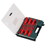 Set de tournevis avec tournevis testeur 7 pièces toolpack 340.002