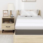 vidaXL Coussins de Matelas Blanc 80 x 200 cm