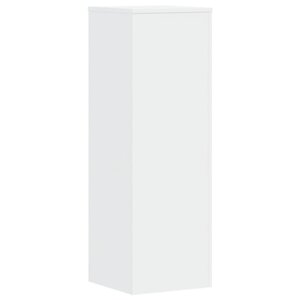 vidaXL Support pour plantes blanc 33x33x100 cm bois d'ingénierie