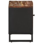 vidaXL Meuble TV 80x33x46 cm bois de récupération et d'ingénierie