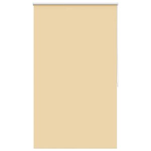 vidaXL Store enrouleur occultant 124 4 x 175 cm  largeur du tissu 120 cm  beige